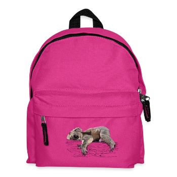 koala bear - Kids' Backpack - fuchsia - Front
