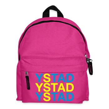 YSTAD - Suède - Drapeau suédois - Sac à dos Enfant - fuchsia - Devant