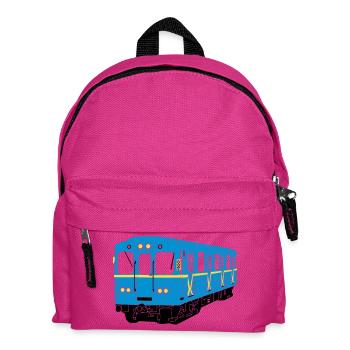 Kyiv metro - Kids' Backpack - fuchsia - Front