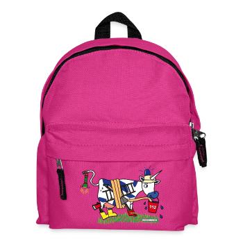 BAVARIAN UNICORN Fire Brigade - Kids' Backpack - fuchsia - Front