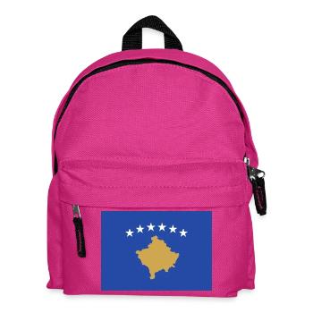 Kosovo - Kids' Backpack - fuchsia - Front