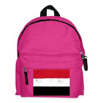 Drapeau du Yémen - Sac à dos Enfant - fuchsia - Devant