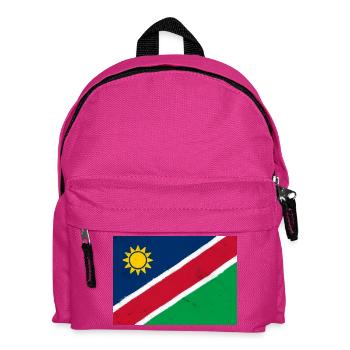 Drapeau de la Namibie - Sac à dos Enfant - fuchsia - Devant