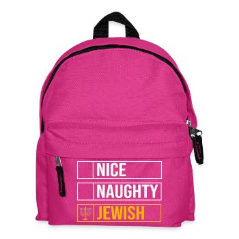 Chanukkah Hanukkah Hanukah - Kids' Backpack - fuchsia - Front