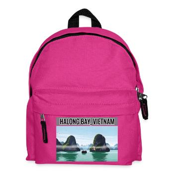 Halong Bay, Vietnam - Kids' Backpack - fuchsia - Front