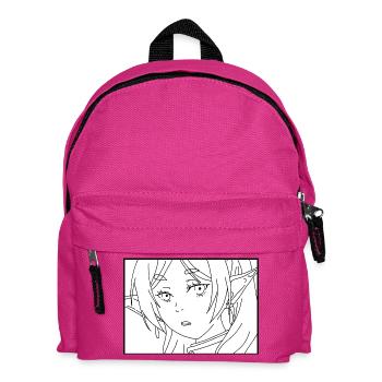 Frieren - Kids' Backpack - fuchsia - Front