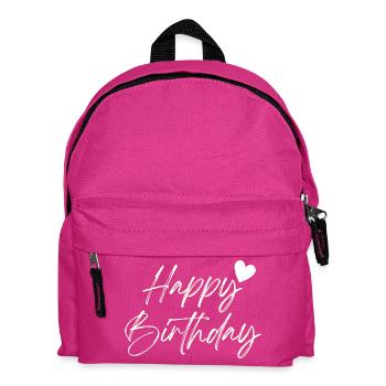 Bon anniversaire - Sac à dos Enfant - fuchsia - Devant