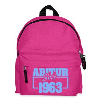 Diplômé du lycée en 1963 - Sac à dos Enfant - fuchsia - Devant