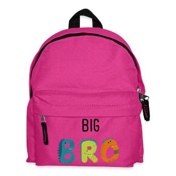 Big Brother - Kids' Backpack - fuchsia - Front