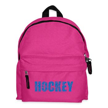 Hockey Eishockey - Kinder Rucksack - Fuchsia - Vorne