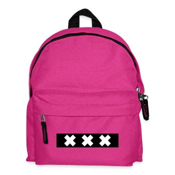 Amsterdam - Kinder Rucksack - Fuchsia - Vorne