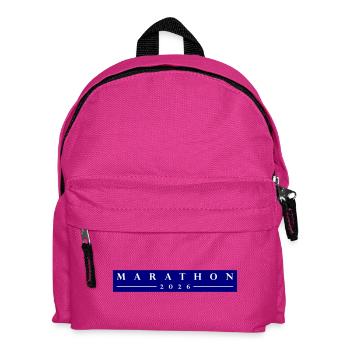 Marathon 2026 - Kinder Rucksack - Fuchsia - Vorne