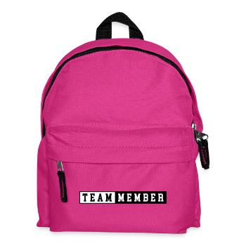Team Member - Kids' Backpack - fuchsia - Front