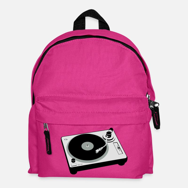 Turntable - Kinder Rucksack - Fuchsia
