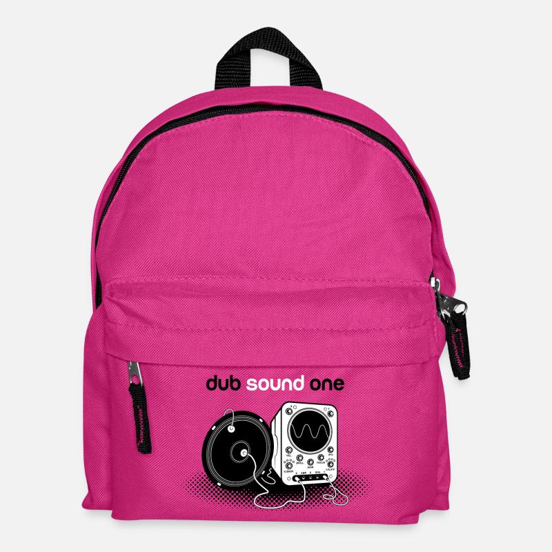 dub sound one - Sac à dos Enfant - fuchsia