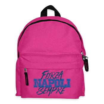 Forza Napoli Sempre - Kinder Rucksack - Fuchsia - Vorne