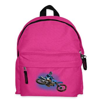 motocross - Sac à dos Enfant - fuchsia - Devant