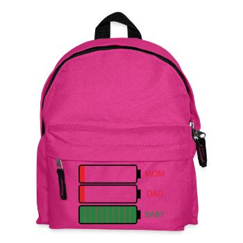 Parent energy - Kids' Backpack - fuchsia - Front