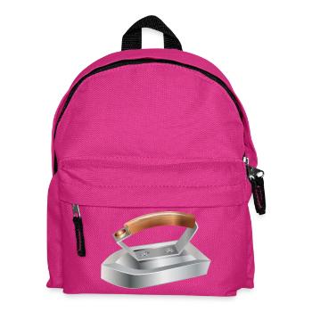 antikes Bügeleisen für nostalgische Gefühle - Kinder Rucksack - Fuchsia - Vorne