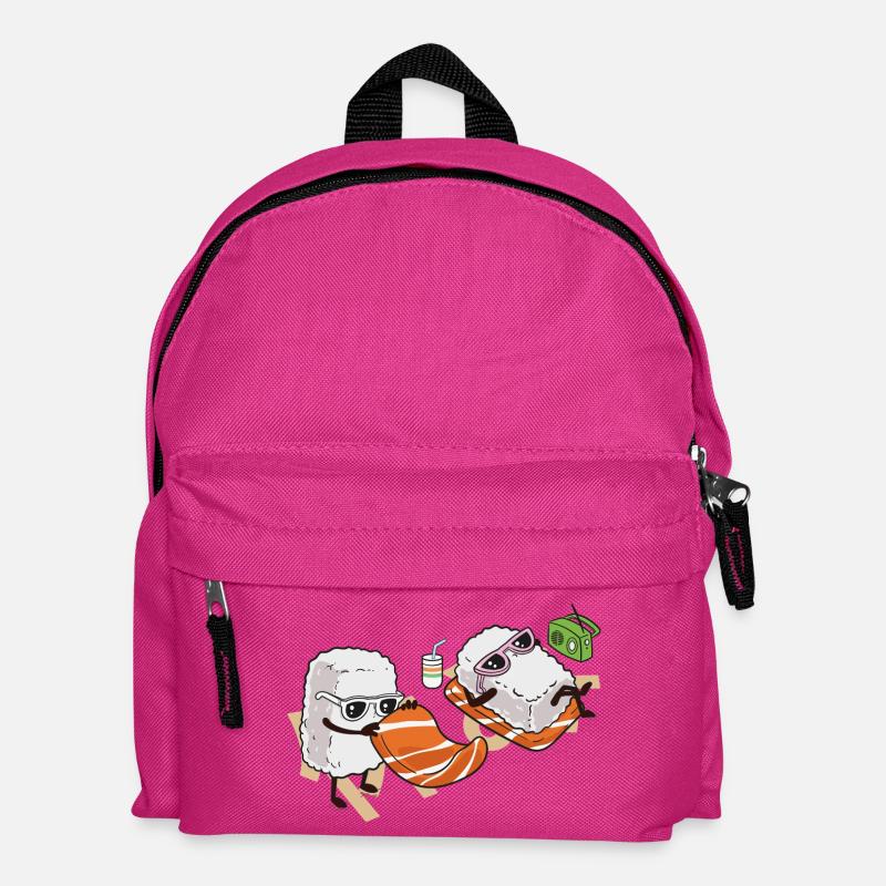 Sommer-Sushi - Kinder Rucksack - Fuchsia