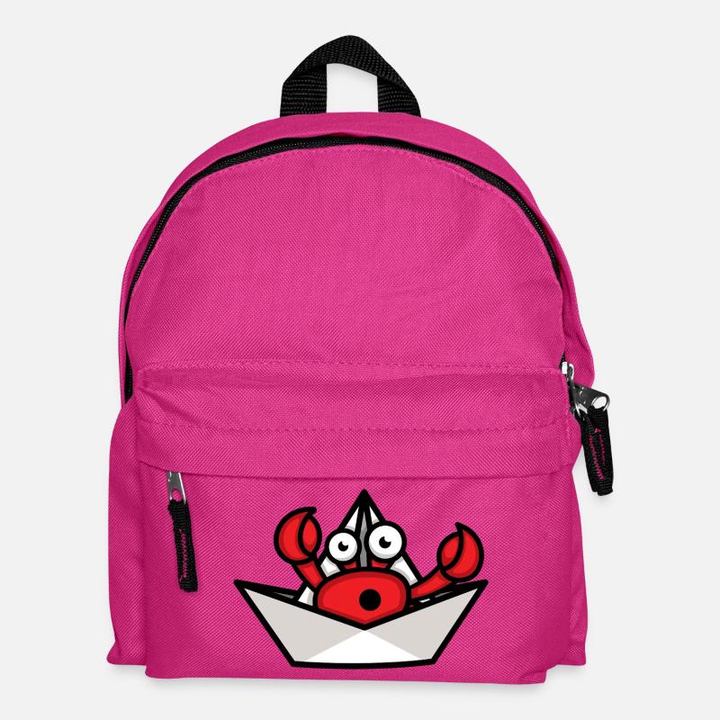 Bernard-l'ermite - Sac à dos Enfant - fuchsia
