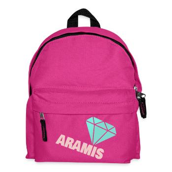 Aramis as a noble - Kids' Backpack - fuchsia - Front