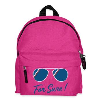 For Sure Mr President - Kids' Backpack - fuchsia - Front