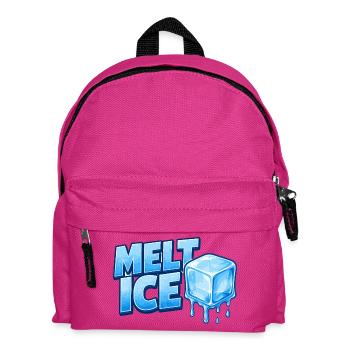 Faute de frappe des glaçons de glace fondu - Sac à dos Enfant - fuchsia - Devant