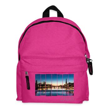 London UK Skyline United Kingdom England Souvenir - Kids' Backpack - fuchsia - Front