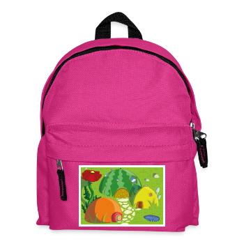 fruit village - Kids' Backpack - fuchsia - Front