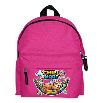 Paresseux en mode chill dans un hamac - Sac à dos Enfant - fuchsia - Devant