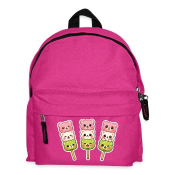 Kawaii Bear dongo - Kids' Backpack - fuchsia - Front