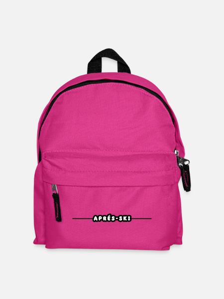 Apres Ski Urlaub - Kinder Rucksack - Fuchsia