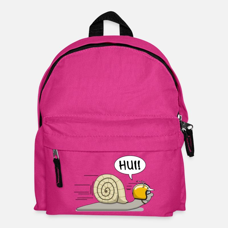 Rennschnecke - das Original - Kinder Rucksack - Fuchsia