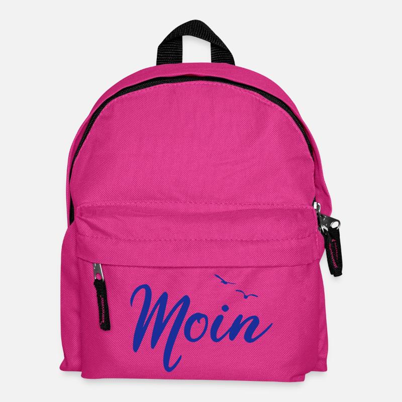 Moin & Möwen (D.I.Y.) - Kinder Rucksack - Fuchsia