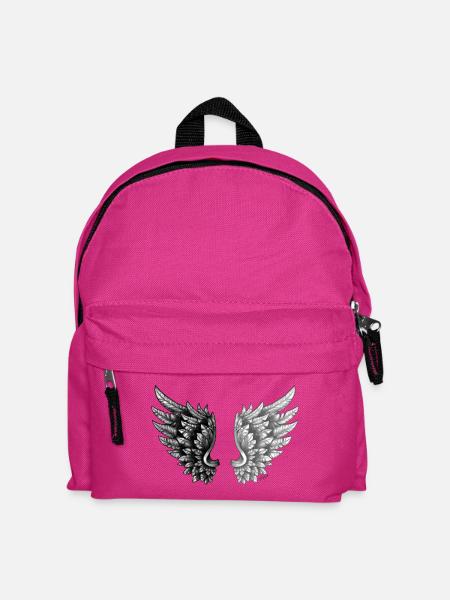 Angelwings YingYangEngel Flügel - Kinder Rucksack - Fuchsia