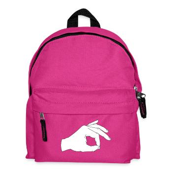 Jetez un coup d’œil à l’intérieur - Sac à dos Enfant - fuchsia - Devant