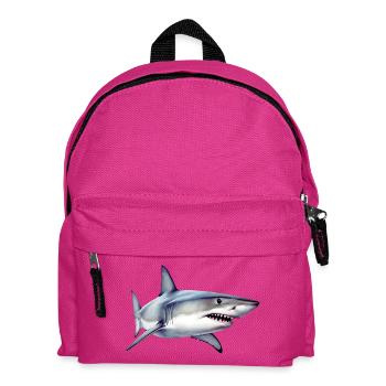 Shark - Kids' Backpack - fuchsia - Front