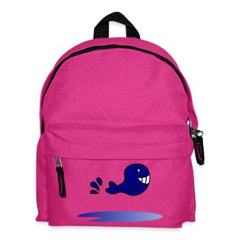 HOLIDAY. HAPPY HOLIDAYS. MISTRESS. MASTER. TEACHER - Kids' Backpack - fuchsia - Front