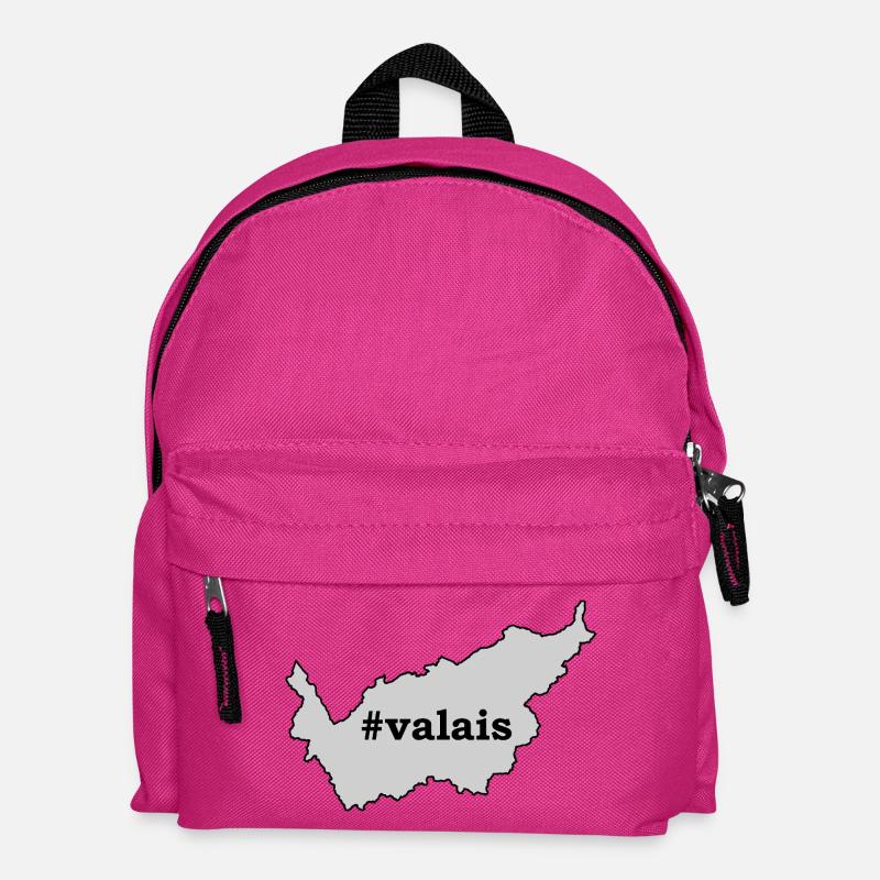 VS Valais / Wallis - Kinder Rucksack - Fuchsia