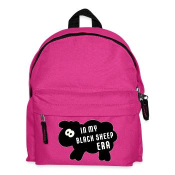 À mon époque de Black Sheep – Diction minimaliste - Sac à dos Enfant - fuchsia - Devant