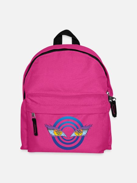 RingeAugen Flügel Blick - Kinder Rucksack - Fuchsia