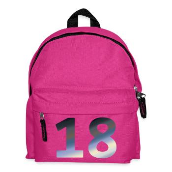 geburtstagsfeier, 18 farbverlauf tagesanbruch - Kinder Rucksack - Fuchsia - Vorne