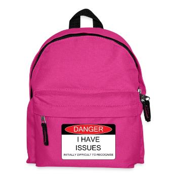 J’ai des problèmes - Sac à dos Enfant - fuchsia - Devant