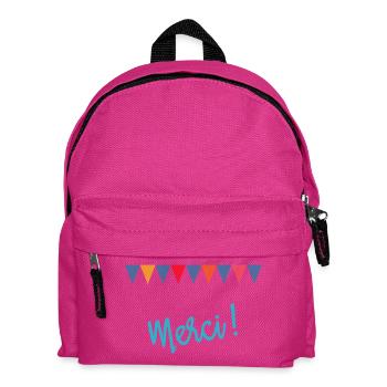 MERCI. MAÎTRESSE. MAÎTRE. MERCI MAÎTRESSE - Sac à dos Enfant - fuchsia - Devant