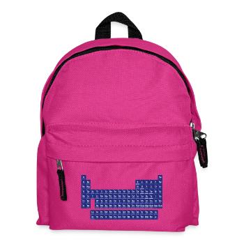 Le tableau périodique des éléments - Sac à dos Enfant - fuchsia - Devant