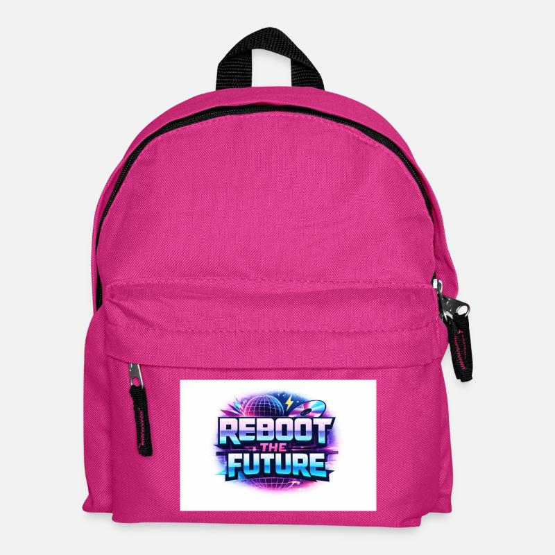 Reboot the Future Neon - Kinder Rucksack - Fuchsia