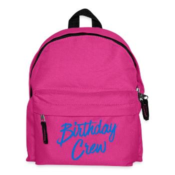 Birthday Crew - Kinder Rucksack - Fuchsia - Vorne