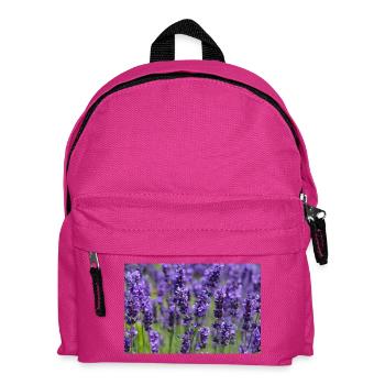 Paysage onirique du champ de lavande - Sac à dos Enfant - fuchsia - Devant