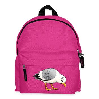Ville MÖKKI LIFE - Kinder Rucksack - Fuchsia - Vorne